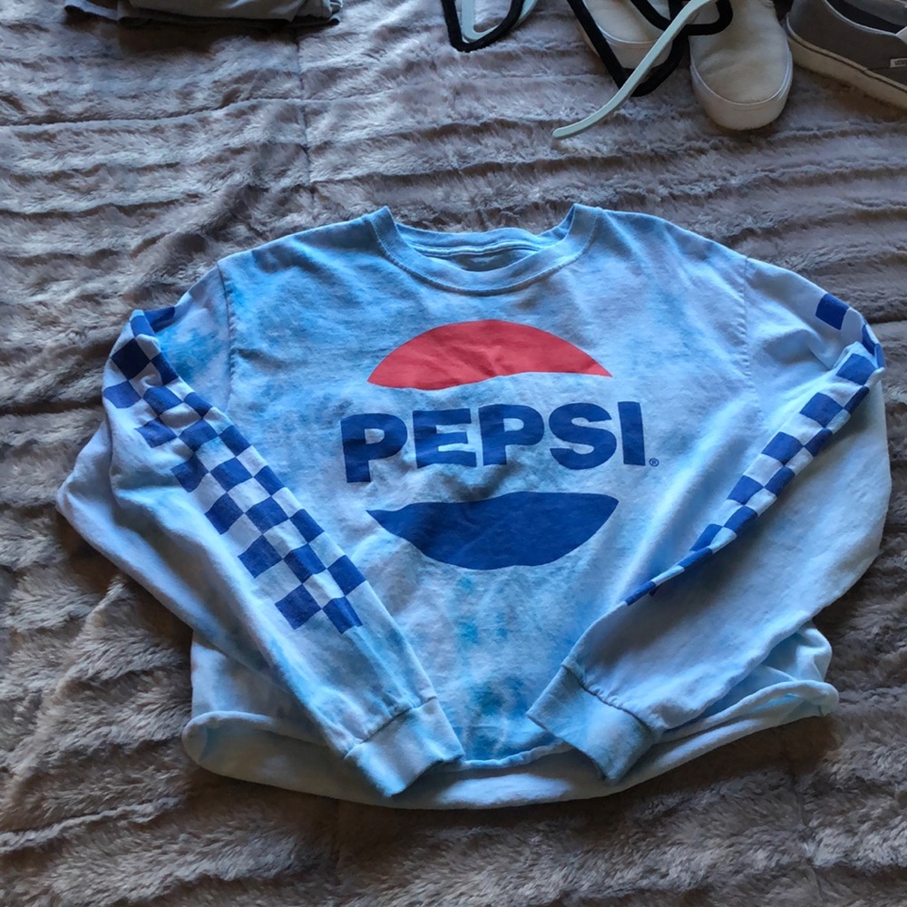 cropped Pepsi tee